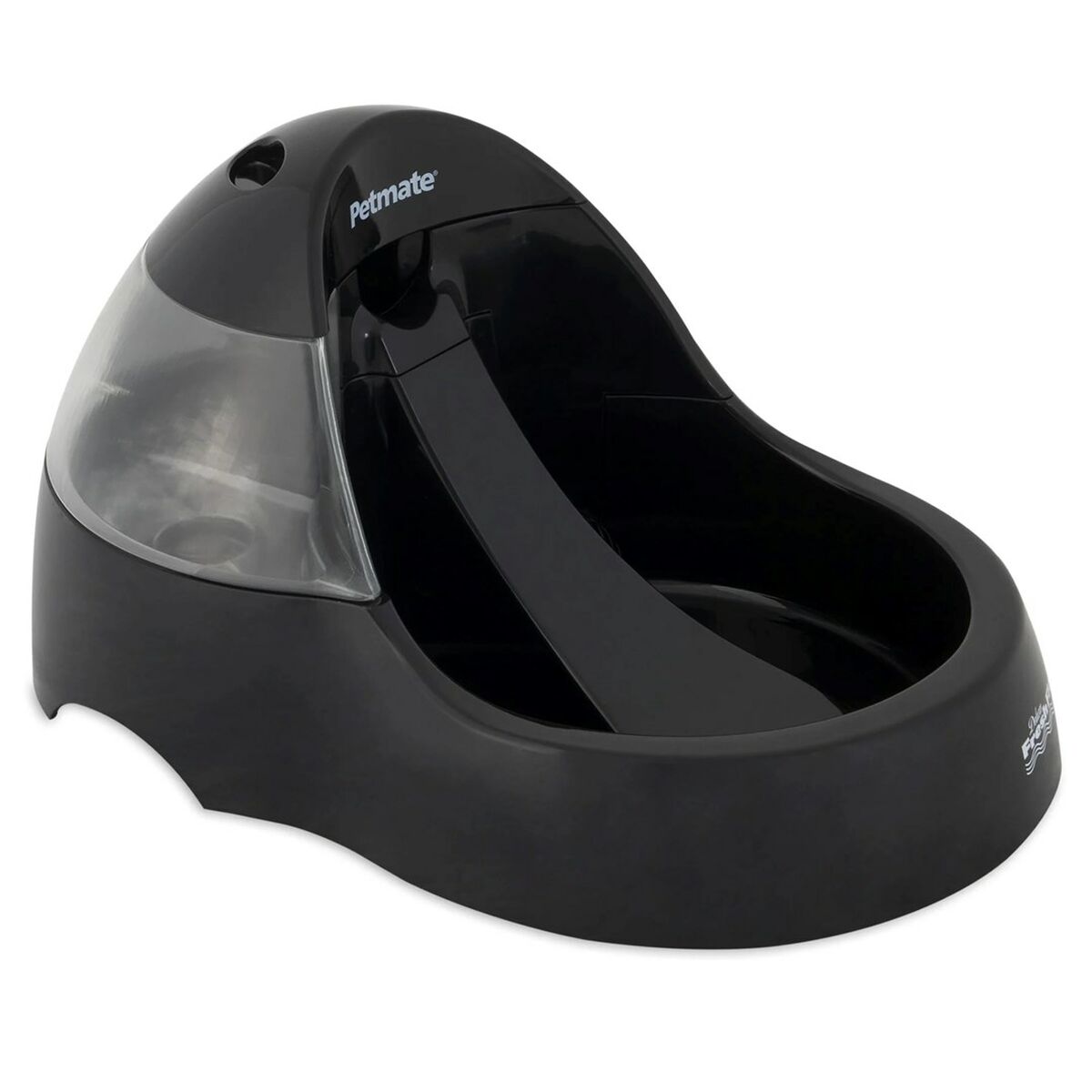 Pet Water Fountain Pet Mate Deluxe Fresh Flow Black Black Plastic 3 L-0
